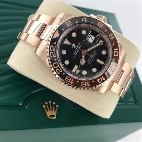 rolex gmt black and brown|Rolex gmt price.